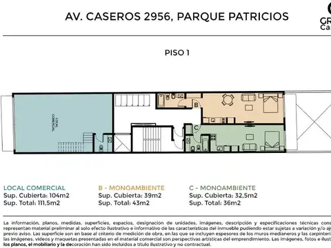 Departamento en Venta al Sur