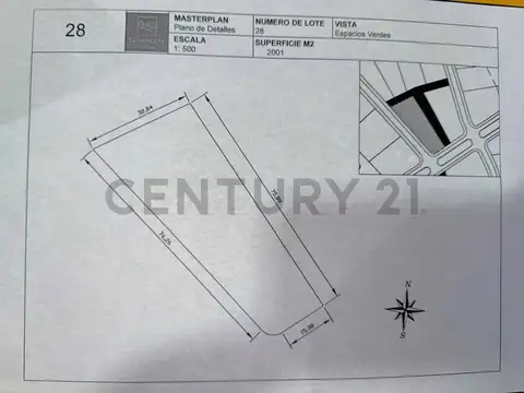 Terreno en Venta en La Asunción Club de Campo, USD 14.000