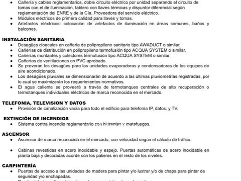 Departamento en Venta de 1 dormitorio