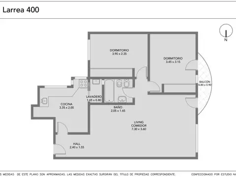 Departamento en Venta de 3 ambientes