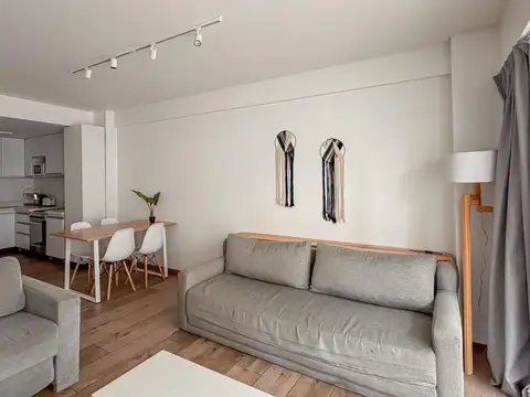 Departamento 2 ambientes con 2 baños