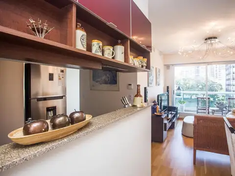 Departamento 2 ambientes con 1 baño