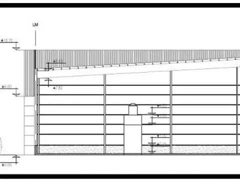 Galpon en Alquiler 40  mts Fondo