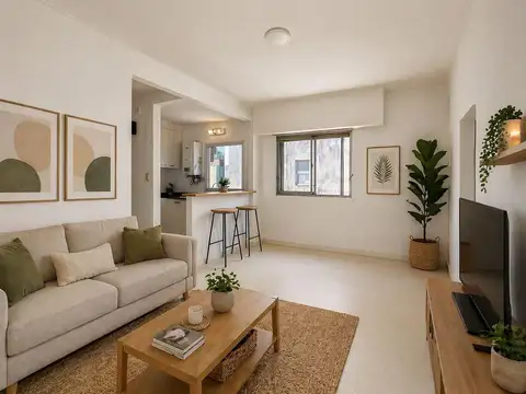 Venta departamento 2 ambientes en San Nicolás - Reciclado - Muy Luminoso - APTO CRÉDITO