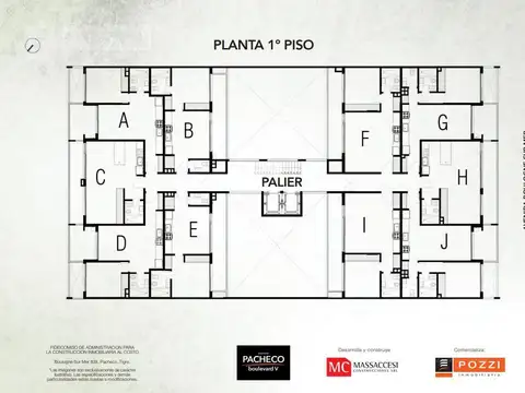 Depto - a estrenar - Casco de Pacheco - Tigre - Pozzi Inmob