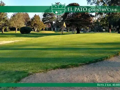 Ultimo lote en venta El Pato Country Club