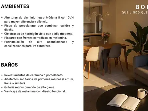 Departamento en Venta 1 año