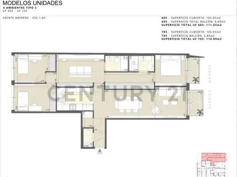 DEPARTAMENTO 3 AMBIENTES EN POZO EN BELGRANO