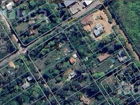 Terreno en venta en  Loma Verde sobre calle de asfalto - Escobar