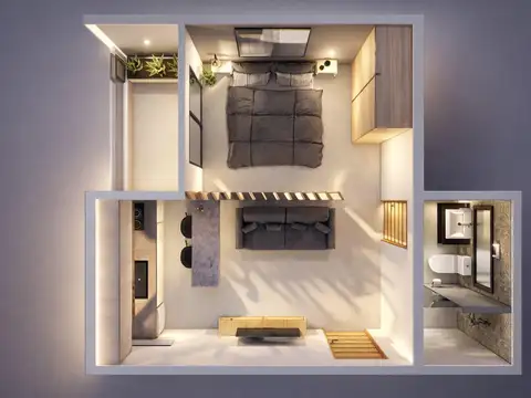 Departamento en pozo Inversión al 40%