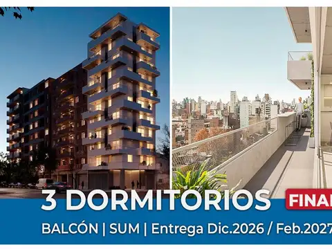 DEPARTAMENTO AL POZO EN VENTA 3 DORMITORIOS ABASTO