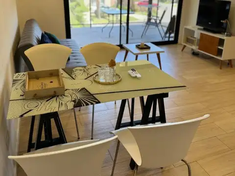 Alquiler departamento 2 ambientes parrilla