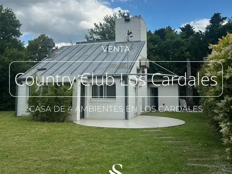 VENTA CASA 4 AMBIENTES EN LOS CARDALES COUNTRY CLUB