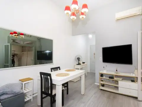 Departamento 2 ambientes con 1 baño