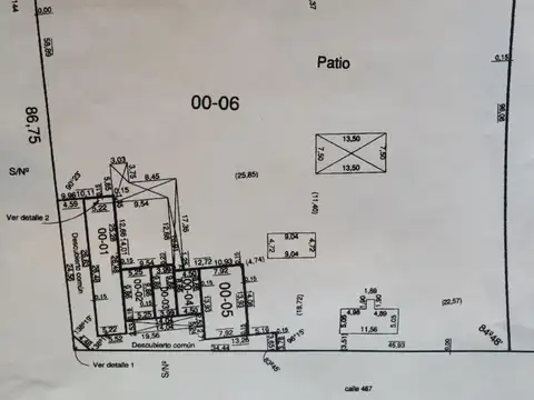 Terreno en Venta 86  mts Frente