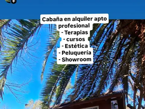 OFICINA CABAÑA ALQUILER APTO PROFESIONAL