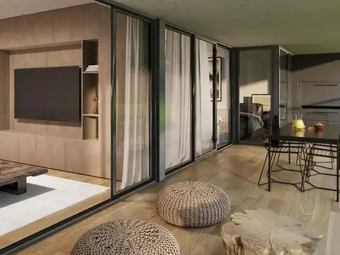 Departamento 2 ambientes con 1 baño