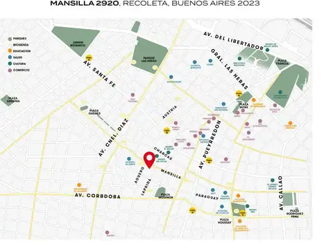 Departamento en Venta en Recoleta, USD 214.000