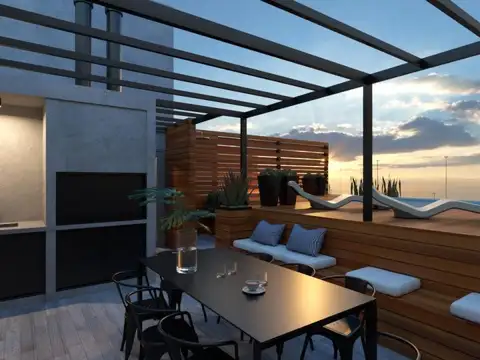 Departamento 2 ambientes con 1 baño