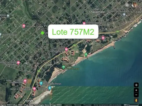 Terreno en Venta de 757,0 m2