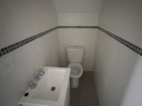 Departamento 2 ambientes con 2 baños