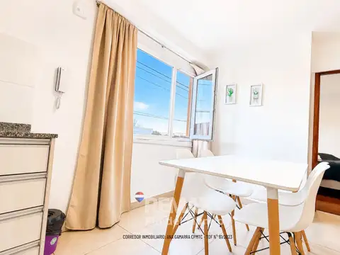 Departamento 2 ambientes con 1 baño