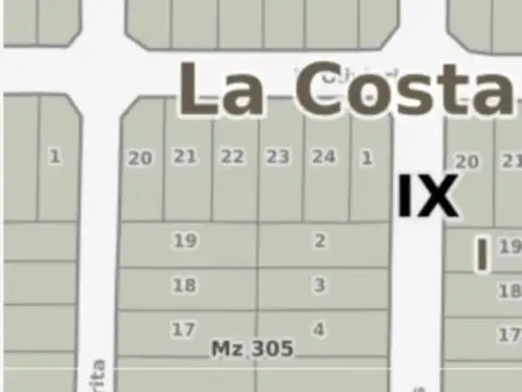 Terreno en Venta 37  mts Fondo