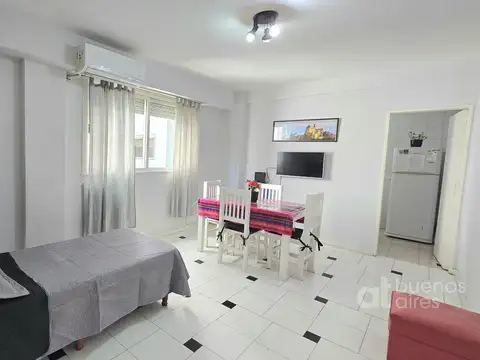 Departamento 2 ambientes alquiler temporario Almagro