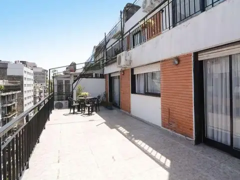 Departamento 3 ambientes terraza luminoso y apto profesional en Recoleta