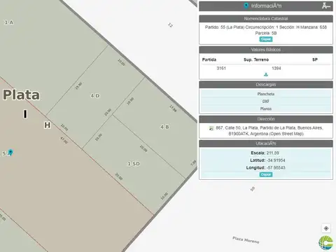 Lote en venta La Plata