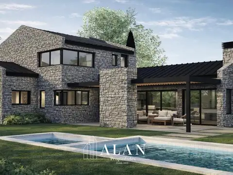 MODERNO CHALET 4 AMB. EN BARRIO BARRANCAS DE SAN BENITO