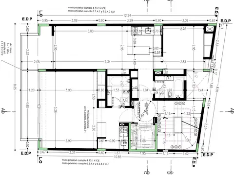 Departamento en Venta en Palermo Soho, USD 167.000