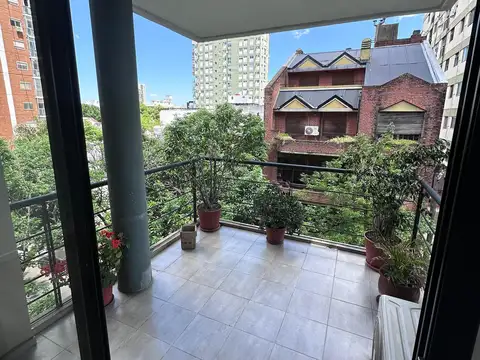 Alquiler Departamento 2 Ambientes Zona Nuñez, Luminoso, Todo Electrico. Calefacccion Central Por Losa Radiante. Aire Acondicionado Frio Calor. Gran Balcon Al Frente. 4to. Piso, Vista Abierta.