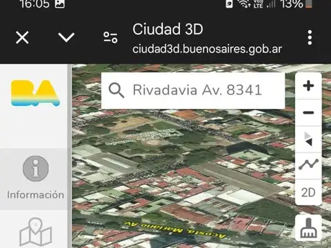 VENTA LOTE DOBLE FRENTE EN FLORESTA 4500 M2 