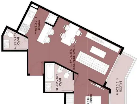 Departamento en Alquiler en Saavedra, $ 950.000