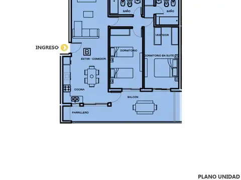 Departamento en Venta en Funes, Rosario