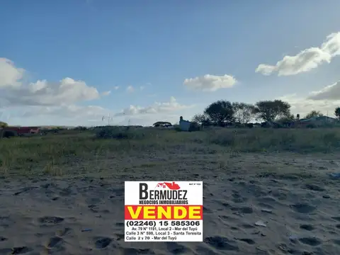 Lotes En Venta Mar Del Tuyu En Esquina Y Antesquina Calle 9 Y 67