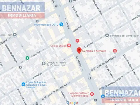 Terreno en Venta en Vicente Lopez, USD 450.000