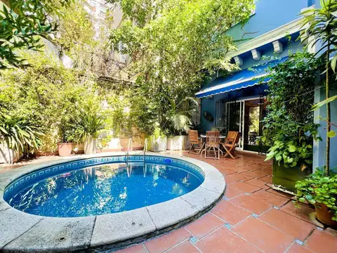 Venta Casa 10 Ambientes en Belgrano con garaje pileta y patio PLANT BAJA Y DOS PISOS