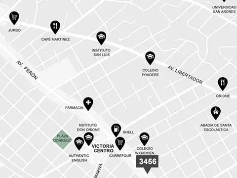 Departamento 3 ambientes con 2 baños
