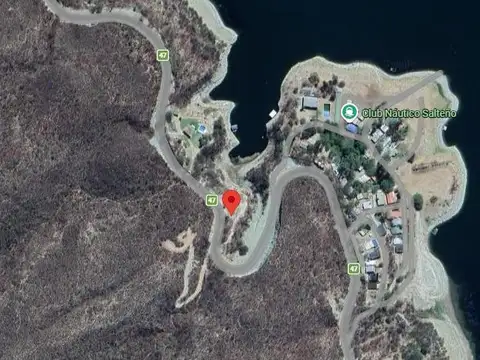 Venta de Terreno de 1541,92 m2 en Dique Cabra Corral, Salta