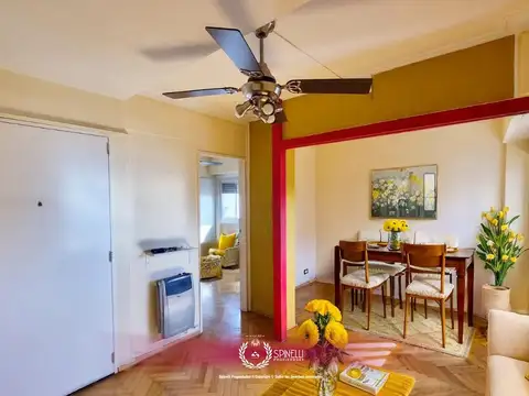 Alquiler departamento 2 amb 40M² en San Juan y Boedo frente