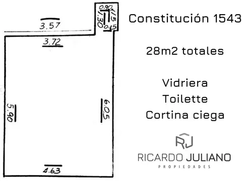 Local en Venta 40 años