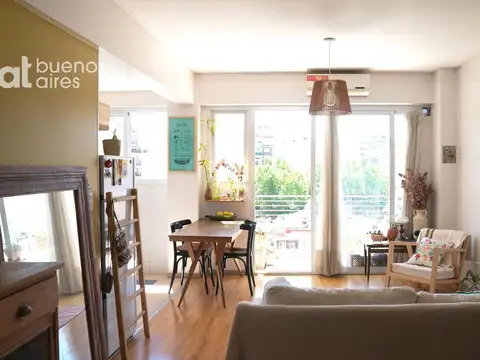 Departamento 2 ambientes con balcón en Almagro en alquiler temporario