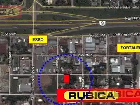 Lote Industrial 360 m2 - Garin - A mts. de Panamericana y Av. Constituyentes