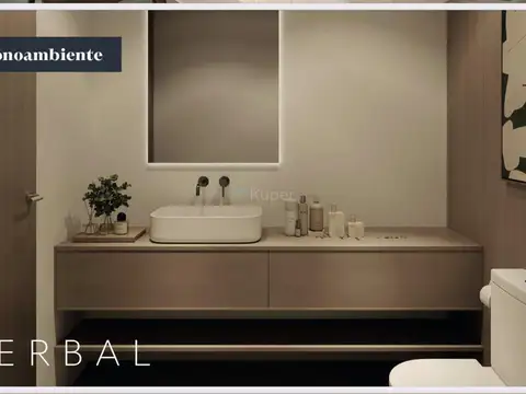 Departamento 2 ambientes con 1 baño