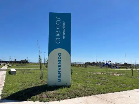 LOTE EN VENTA EN CUESTAS DE MANANTIALES APTO DUPLEX