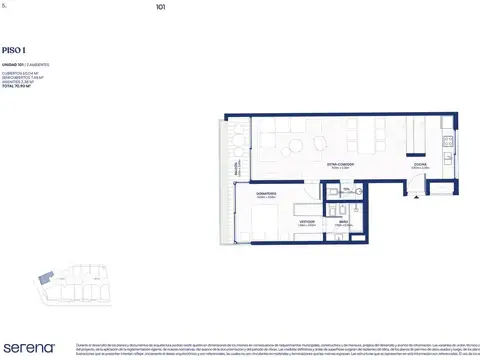 Departamento en Venta al Noroeste