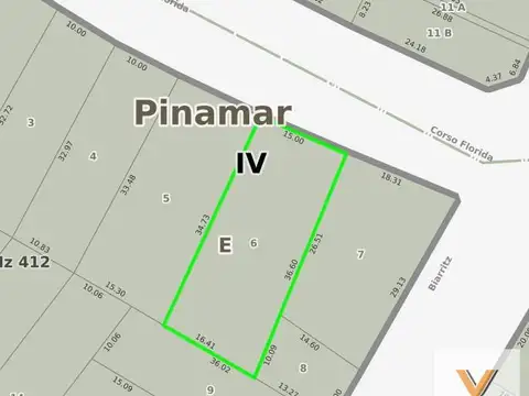 Terreno en Venta de 559,0 m2
