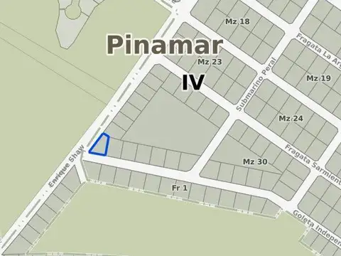 Lote en Venta en Pinamar Zona Golf